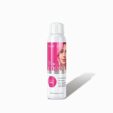 Tyche Magic Color Hair Spray – HLTS09 Pink – Temporary, Transfer-Proof Color – 3.53 oz - ANNS BEAUTY SUPPLY